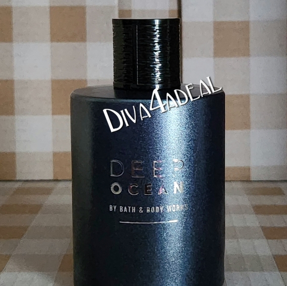 Bath & Body Works DEEP OCEAN Men’s 3.4 FL OZ EDP & .23 FL OZ Mini/Travel EDP - Picture 3 of 5